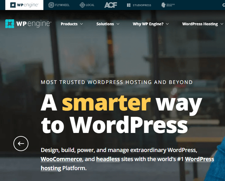 WP Engine Hero - Best WordPress Hosting - Adeoti Digital