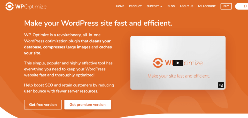 WP-Optimize Hero - Best WordPress Speed Plugin - Adeoti Digital