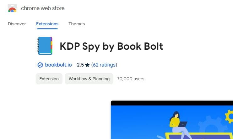 Book Bolt KDP SPY Tool