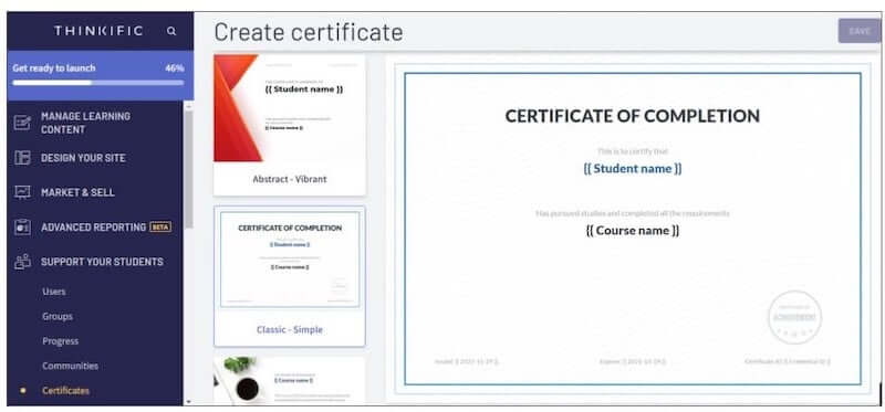 Thinkific-Certificate-of-Completion