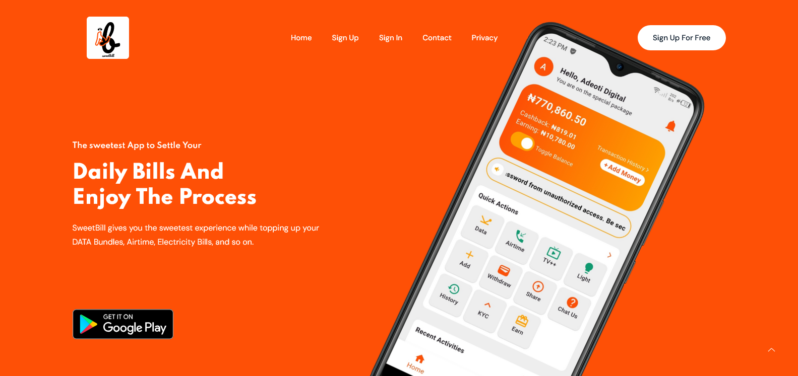 SweetBill-landing-page-by-Adeoti-Digital